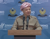 سەرۆک بارزانی  پەیامێکی سۆزداریی ئاراستەی خەڵکی شارەکە کرد و خۆشحاڵی خۆی بە سەردانەکەی دەربڕی.