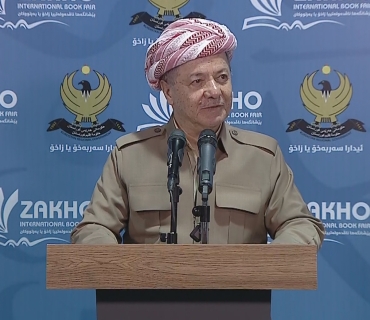 سەرۆک بارزانی  پەیامێکی سۆزداریی ئاراستەی خەڵکی شارەکە کرد و خۆشحاڵی خۆی بە سەردانەکەی دەربڕی.