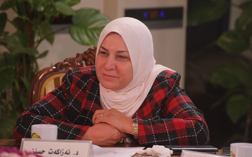 پ.د.نەزاكەت حسێن ئەندامی بازنەی گفتوگۆ:  دەبێت خوێندنی باڵا كەسی باڵا و داهێنانی باڵا وەبەربهێنێت