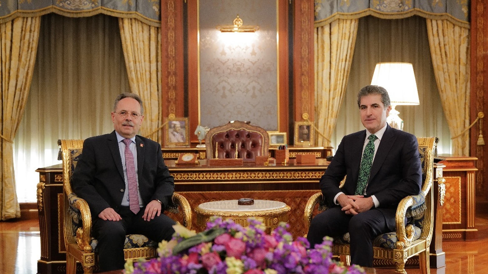 Nêçîrvan Barzanî û Balyozê Swîsreyê tekezî li ser pêşxistina peywendiyan kirin