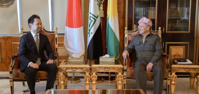 لــە پــیـــرمـــام سەرۆك مەسعود بارزانی پێشوازی لە شاندێکی وەزارەتی دەرەوەی ژاپۆن کرد