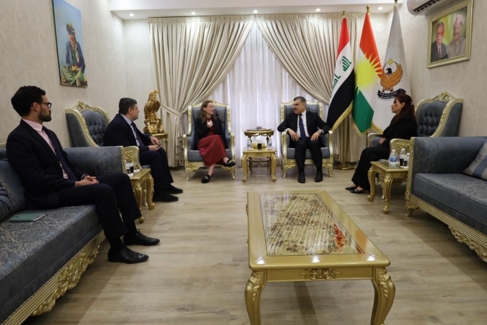 استعرض نتائج التحقيقات بقصف كورمور.. وفد بريطاني يزور ممثلية حكومة إقليم كوردستان في بغداد