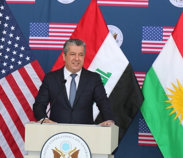 بە ئامادەبوونی  سەرۆکی حکوومەتی هەرێمی کوردستان و مایکڵ ڕیگەس، جێگری وەزیری دەرەوەی ئەمریکا، کۆمەڵگەی نوێی کونسوڵخانەی ئەمریکا لە هەولێر کرایەوە.