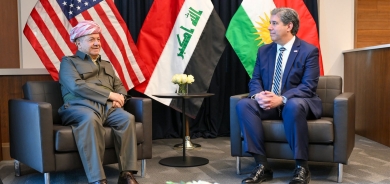 الرئيس بارزاني يجتمع مع نائب وزير الخارجية الأمريكي