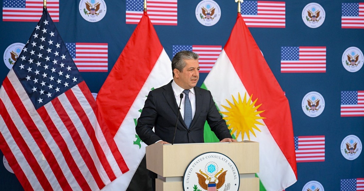 Prime Minister Masrour Barzani Attends Opening of New U.S. Consulate Compound in Erbil