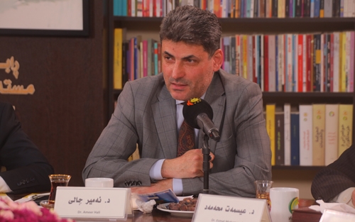 د.ئەمیر چالی  بریكاری وەزارەتی خوێندنی باڵای حكومەتی كوردستان:  پێشنیار دەكەم ئەنجومەنێكی باڵای نیشتمانی بۆ توێژینەوەی زانستی لە كابینەی داهاتووی حكومەتی هەرێمی كوردستان دابمەزرێت