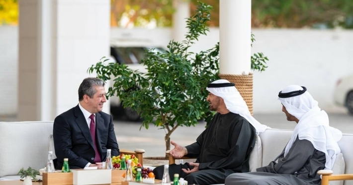 Serdana Mesrûr Barzanî bo Îmaratê li çapemeniya Erebî û Îmaratê de deng veda