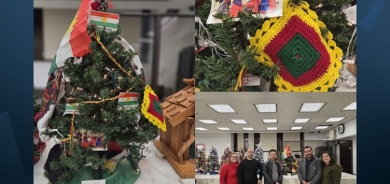 AMERÎKA - Kurd bi 'Dara Kurdistanê' beşdarî şahiya sersalê bûn