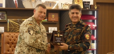 وفد من القوات الألمانية يزور فرقتي المشاة الثانية والرابعة في قوات البيشمركة