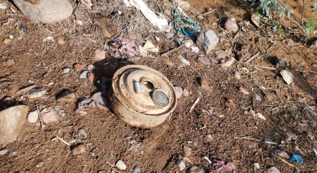 تحذيرات للمواطنين من خطر الألغام والمتفجرات المنجرفة مع السيول ومياه الامطار