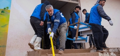 أهالي المناطق المنكوبة في جمجمال يشيدون بجهود كوردستان فاونديشن وبارزاني الخيرية