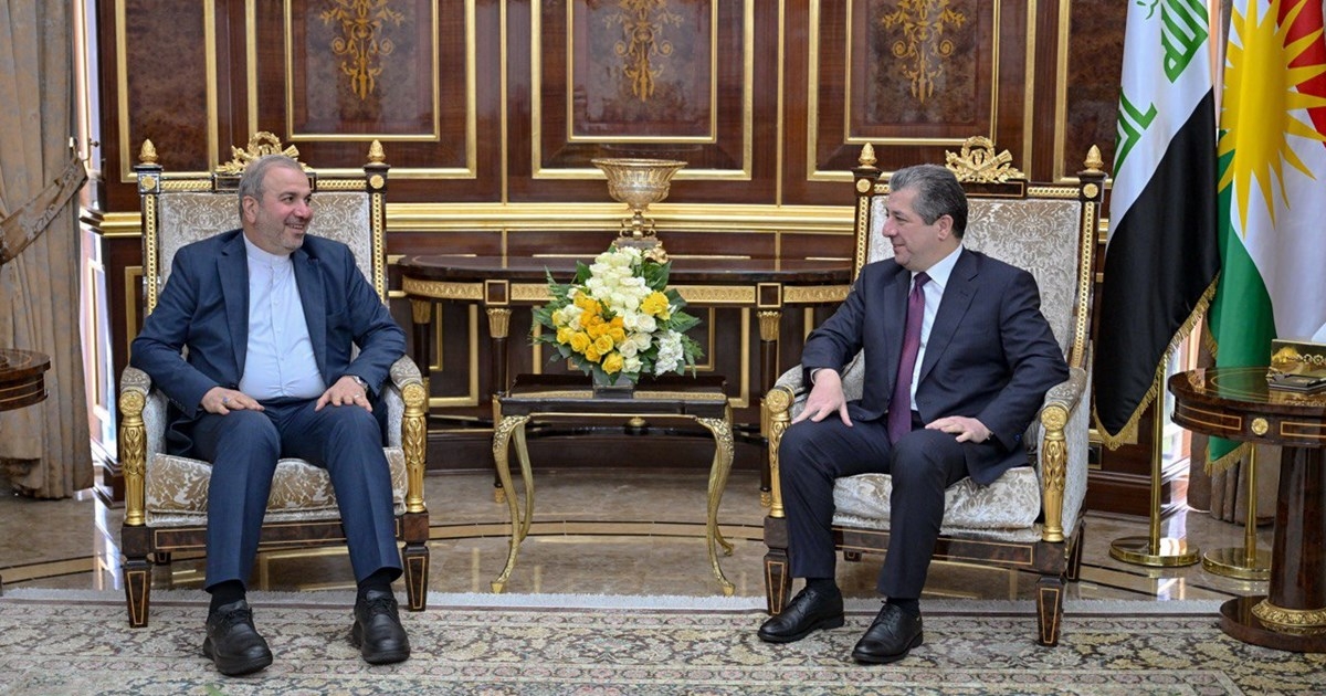Prime Minister Barzani Receives Iranian Ambassador