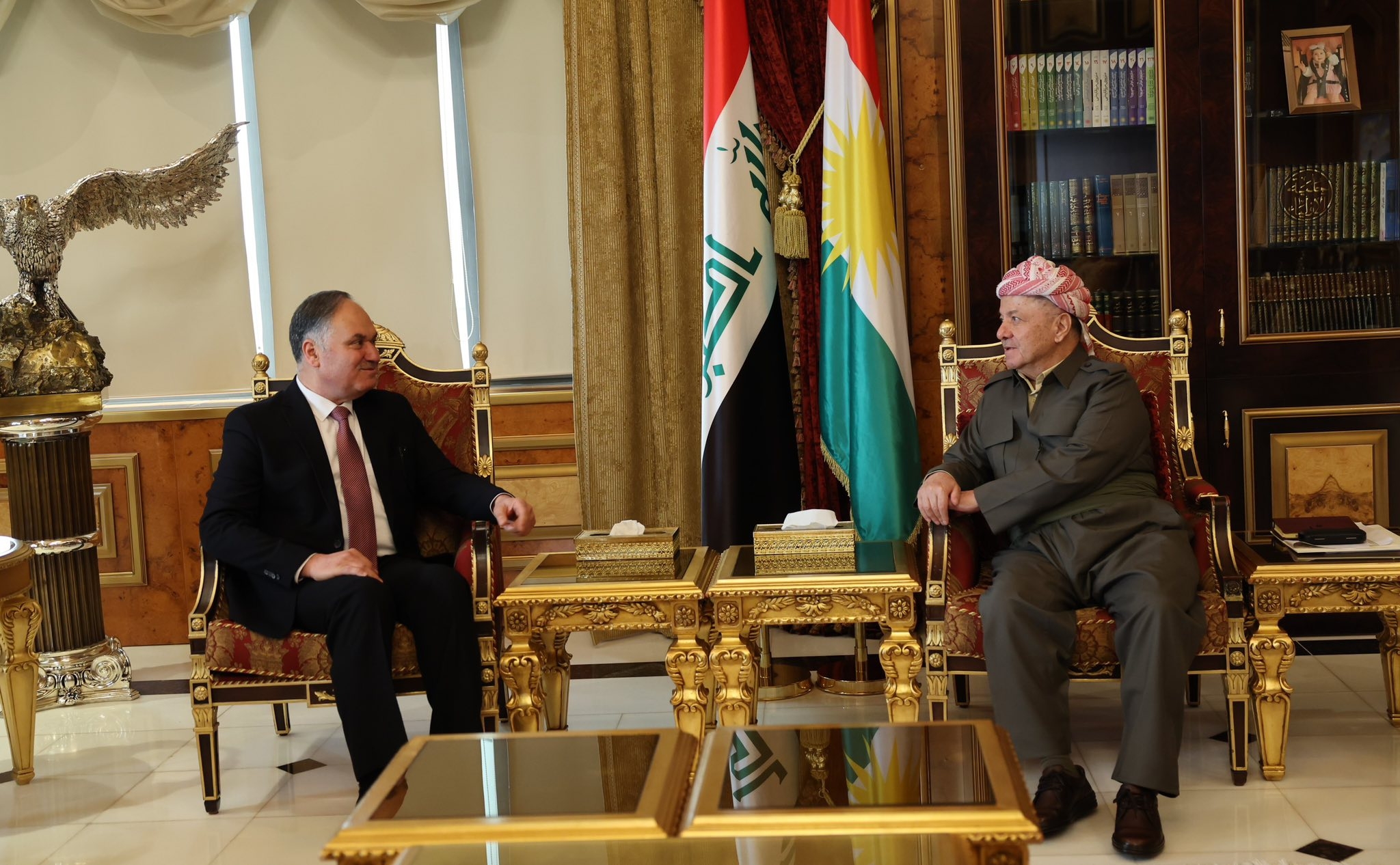 President Barzani Receives Former Iraqi Deputy Prime Minister Rafi al-Issawi