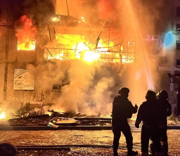 هێرشێکی بەرفراوانی فڕۆکەی بێفڕۆکەوان و مووشەکی ڕووسی بۆ سەر ئۆکرانیا