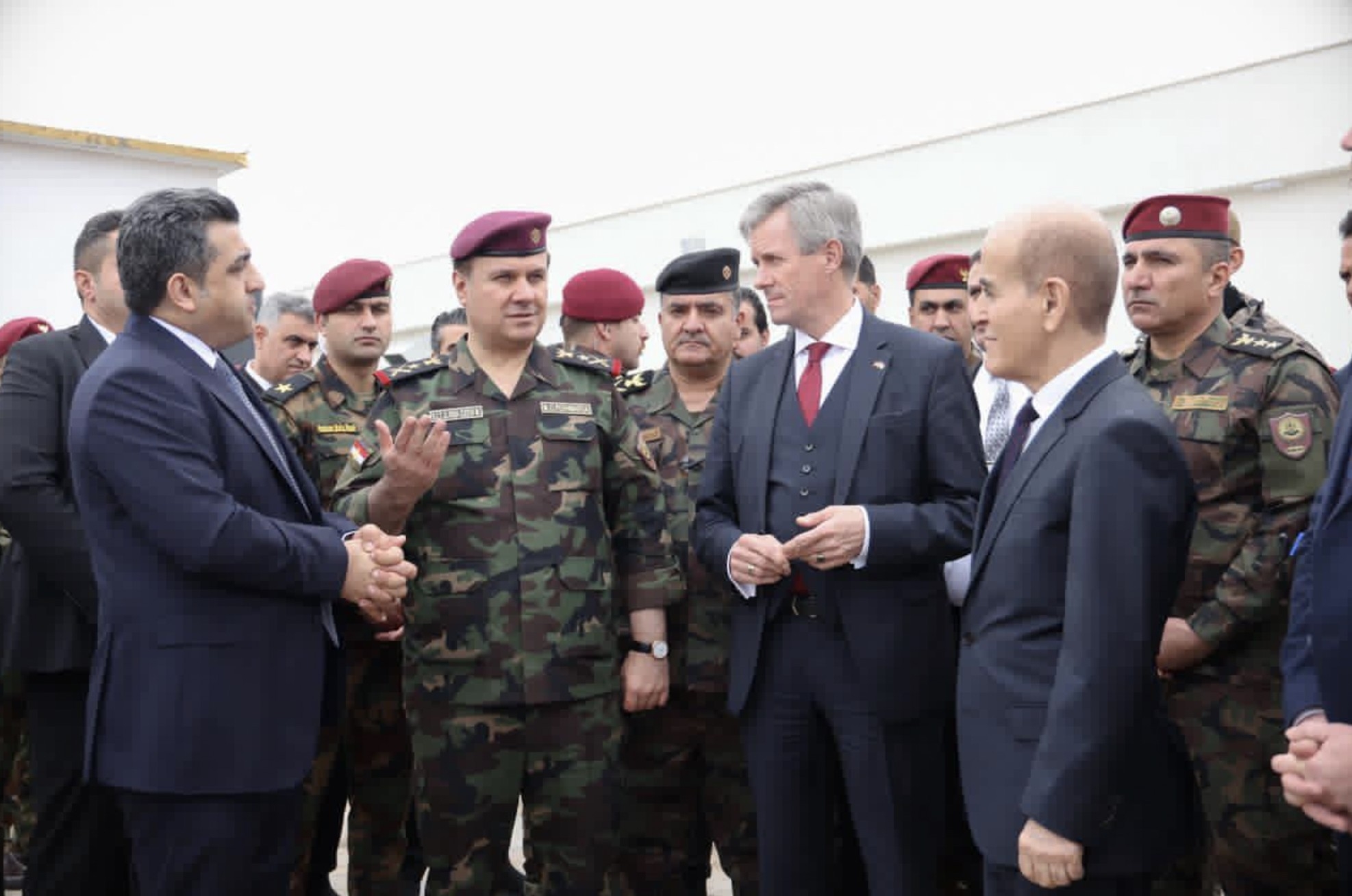 Almanya projeyekê temam dike û radestî Wezareta Pêşmerge dike