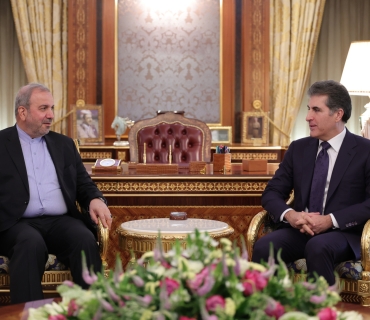 سه‌رۆكى هه‌رێمى كوردستان و باڵيۆزى ئێران كۆبوونه‌وه‌