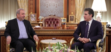 سه‌رۆكى هه‌رێمى كوردستان و باڵيۆزى ئێران كۆبوونه‌وه‌