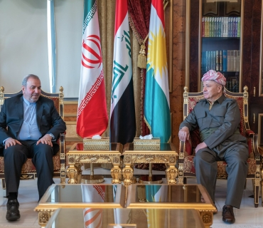 لە پیرمام، سەرۆك مەسعود بارزانی پێشوازی لە بەڕێز محەممەد کازم ئال سادق باڵیۆزی کۆماری ئیسلامی ئێران لە عێراق کرد.