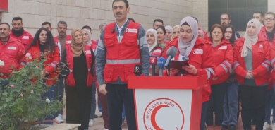 الهلال الأحمر الكوردي: مستعدون لتقديم المساعدة للمتضررين من الفيضانات في جمجمال وغيرها