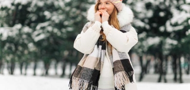 كاریگەریی زستان و سەرما لەسەر پێست