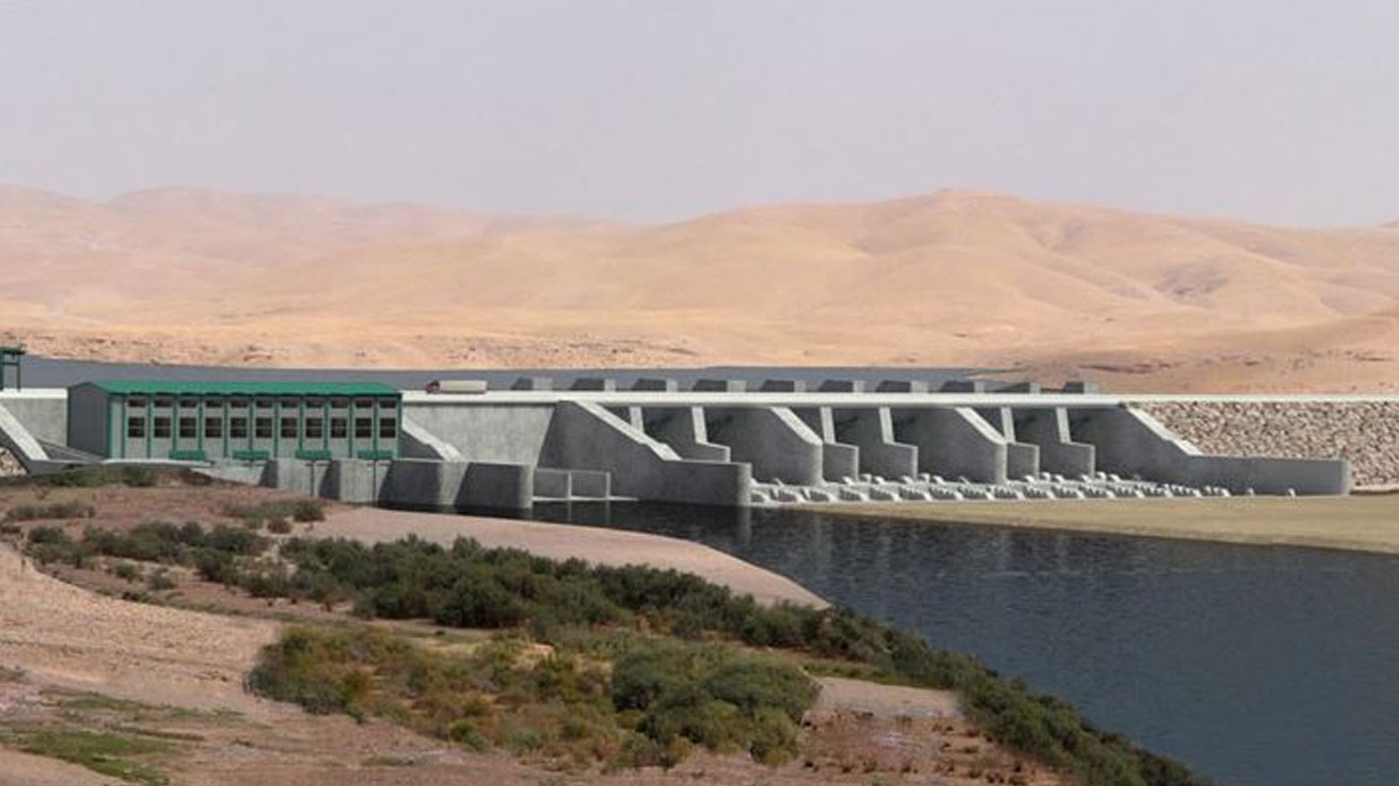 سد باونور… مشروع استراتيجي يعزز الأمن المائي والطاقة والتنمية في إدارة كرميان