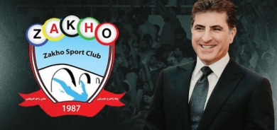 سەرۆکی هەرێمی کوردستان پیرۆزبایی لە یانەی زاخۆ دەکات بەبۆنەی بەدەستهێنانی خەڵاتی باشترین هاندەری جیهان