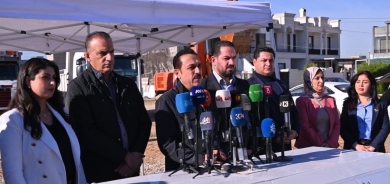 محافظ أربيل يرسي الحجر الأساس لعدد من المرافق الخدمية