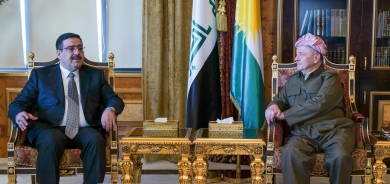 لە پیرمام، سەرۆک مەسعود بارزانی پێشوازی لە بەڕێز ئەسیر داود غەریری وەزیری بازرگانی عێراق کرد.