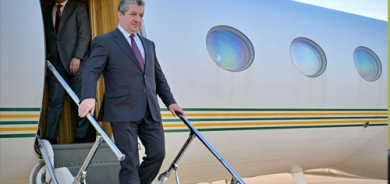 مەسرور بارزانی، سەرۆکی حکوومەتی هەرێمی کوردستان بە سەردانێکی فەرمی گەیشتە میسر