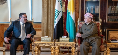 الرئيس بارزاني يستقبل وزير التجارة العراقي