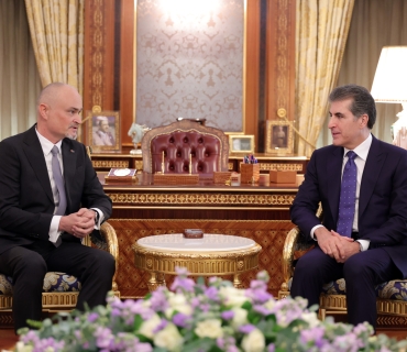 نێچيرڤان بارزانى، سه‌رۆكى هه‌رێمى كوردستان پێشوازيى له‌ كونسوڵى نوێى پۆڵه‌ندا كرد