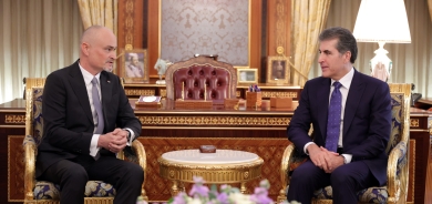 نێچيرڤان بارزانى، سه‌رۆكى هه‌رێمى كوردستان پێشوازيى له‌ كونسوڵى نوێى پۆڵه‌ندا كرد