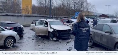 Senior Russian General Killed in Moscow Car Bombing