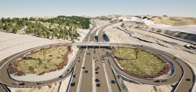 اكتمال مشروع الطريق المزدوج أربيل – گوماسبان وقرب افتتاحه أمام حركة السير