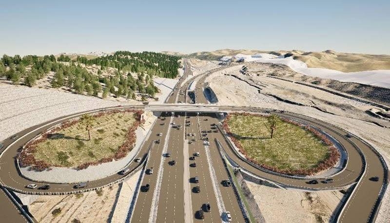 اكتمال مشروع الطريق المزدوج أربيل – گوماسبان وقرب افتتاحه أمام حركة السير