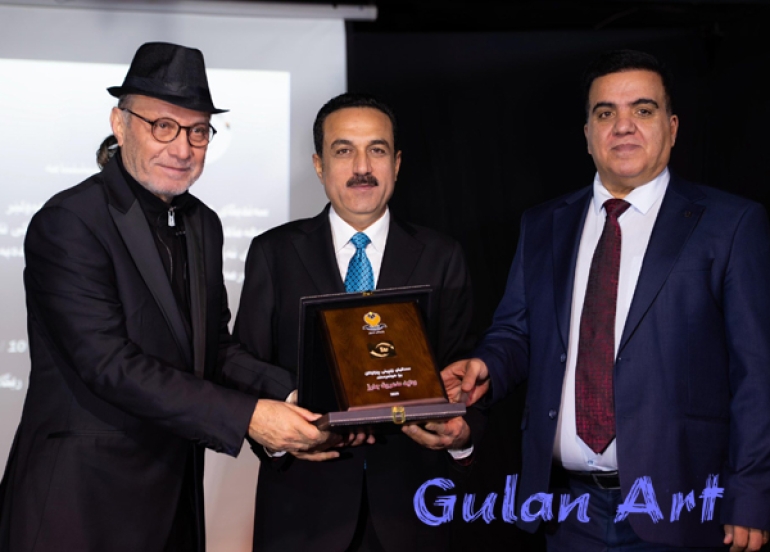 لە مەراسیمێكی تایبەتدا ڕێز لە هونەرمەند (وەلید مەعروف) نرا