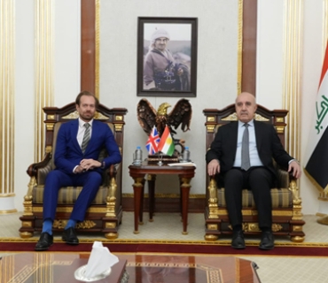 وەزیری سامانە سروشتییەکان لەگەڵ کونسوڵی گشتیی بەریتانیا کۆبووەوە