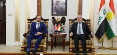 وەزیری سامانە سروشتییەکان لەگەڵ کونسوڵی گشتیی بەریتانیا کۆبووەوە