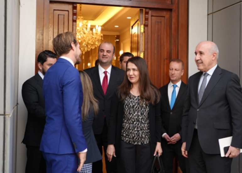 وەزیری سامانە سروشتییەکان لەگەڵ کونسوڵی گشتیی بەریتانیا کۆبووەوە