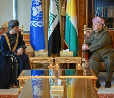 لە پیرمام، سەرۆک مەسعود بارزانی پێشوازی لە بەڕێز محەممەد ئەلحەسسان، نوێنەری تایبەتی سکرتێری گشتیی نەتەوە یەکگرتووەکان و سەرۆکی نێردەی یۆنامی لە عێراق کرد.