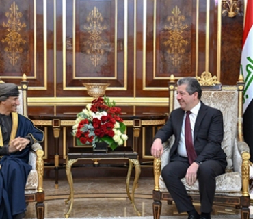 سەرۆکی حکوومەتی هەرێمی کوردستان، پێشوازی لە د. محەممەد ئەلحەسسان، نوێنەری تایبەتی سکرتێری گشتیی نەتەوە یەکگرتووەکان لە عێراق کرد