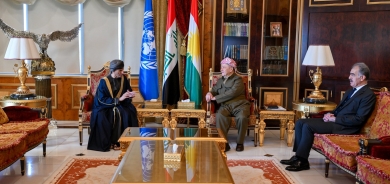 President Barzani Holds Farewell Meeting with UN Special Representative in Iraq