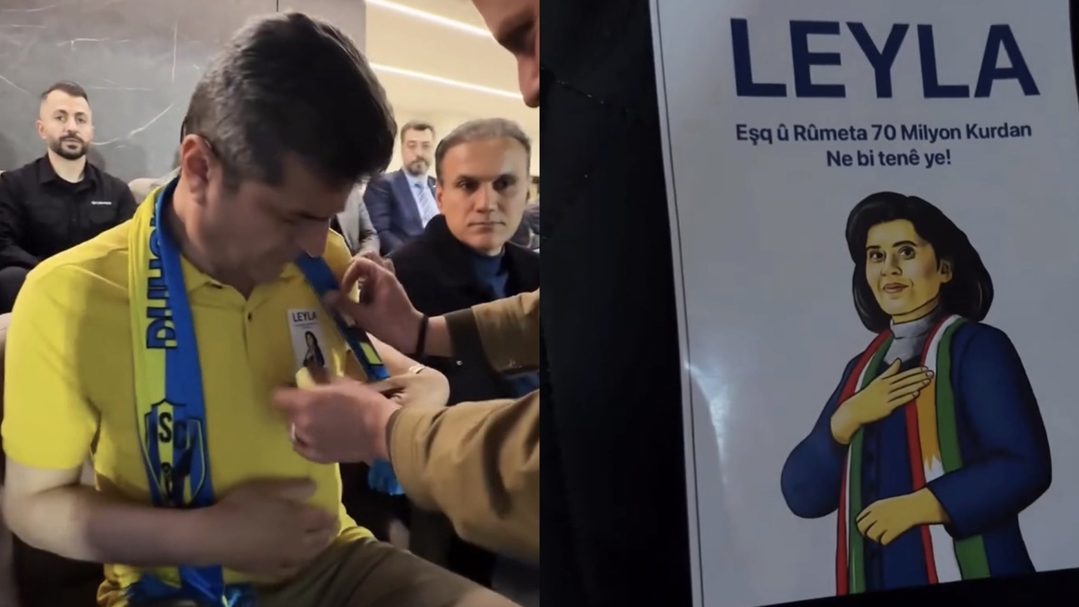 Parêzgarê Dihokê piştgiriya Leyla Zana kir: Her Kurdekî niştimanperwer şanaziya me ye