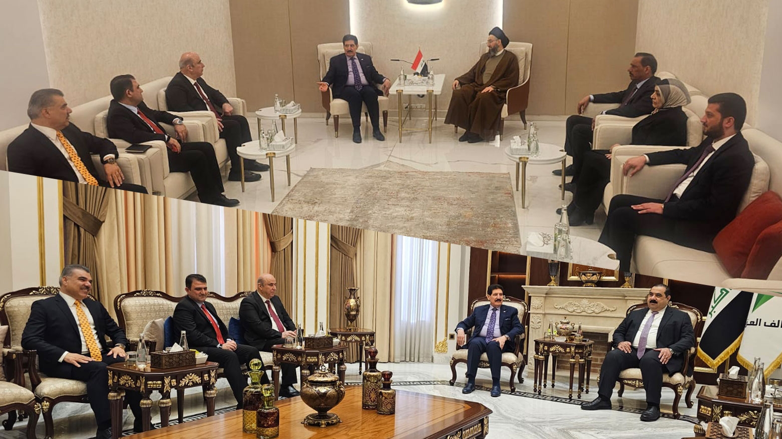 Şandeya PDKê ligel Emar Hekîm û Musena Samerayî civiya