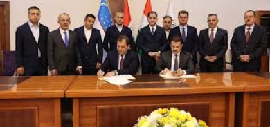 توقيع مذكرة تفاهم بين غرفة تجارة أربيل وأوزبكستان