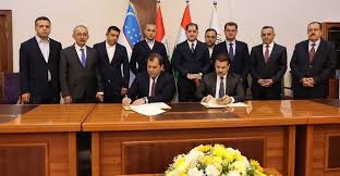 توقيع مذكرة تفاهم بين غرفة تجارة أربيل وأوزبكستان