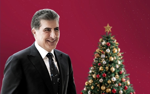 Kurdistan Region President Celebrates Christmas, Vows to Uphold Coexistence and Brotherhood