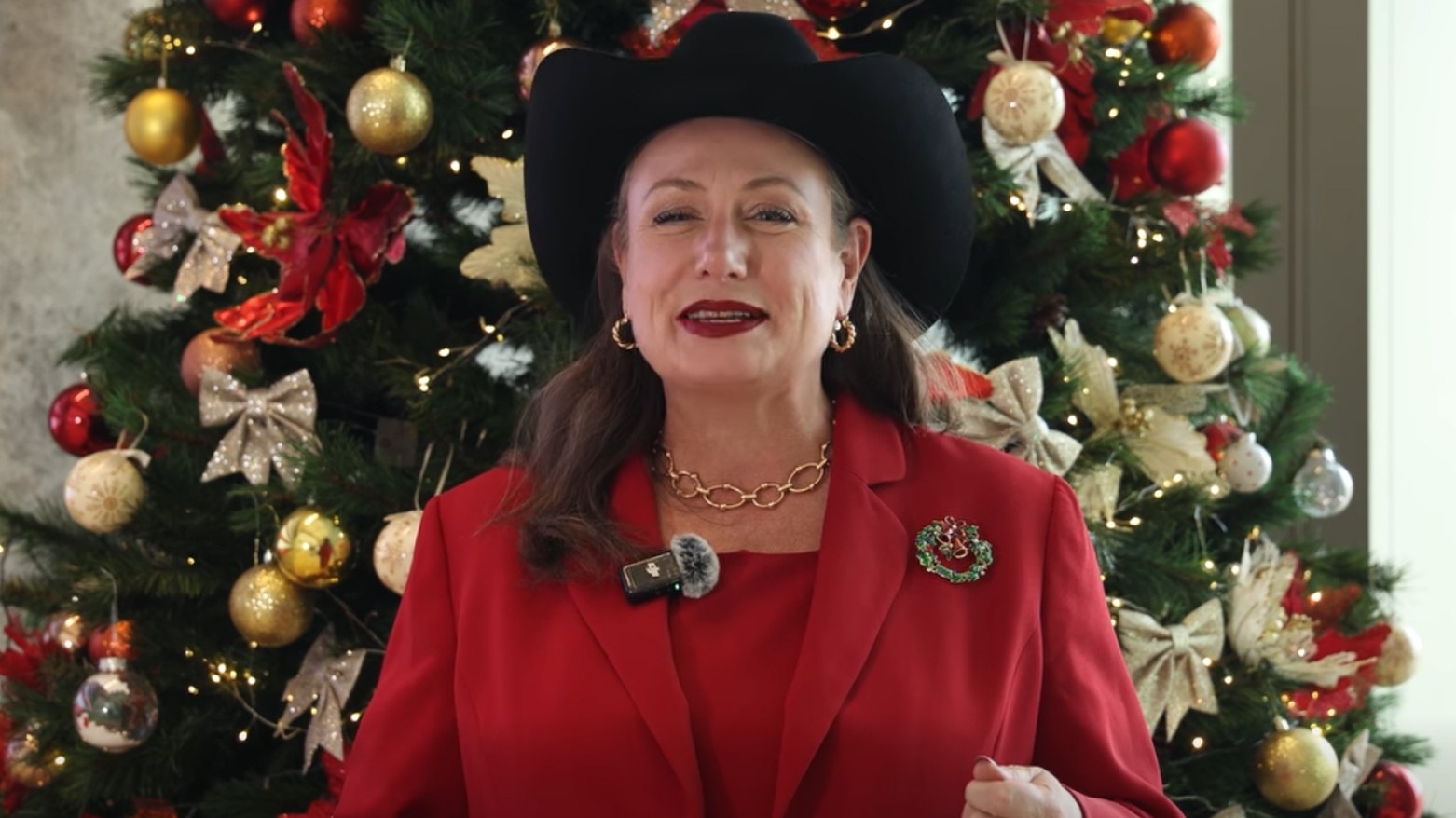 Konsula Amerîkayê li Hewlêrê Cejna Kirîsmesê li xelkê Herêma Kurdistanê pîroz kir