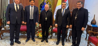 الكاردينال ساكو يستقبل وفد الحزب الديمقراطي الكوردستاني في بغداد