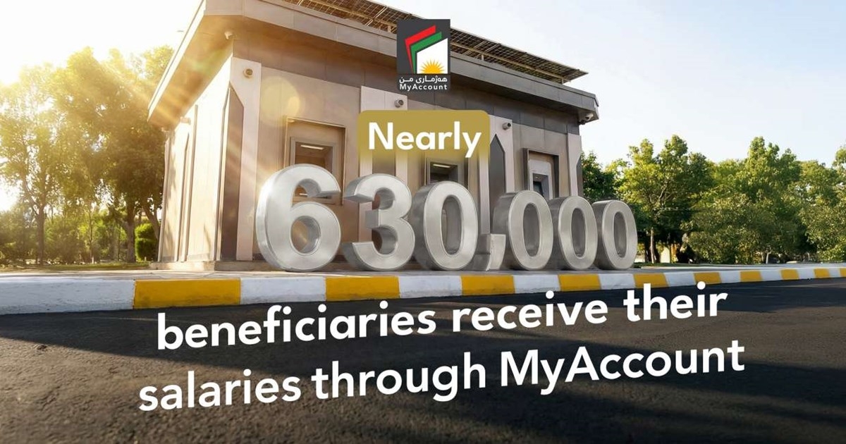 KRG Disburses October Salaries Digitally to 630,000, Advancing Cashless Finance Push